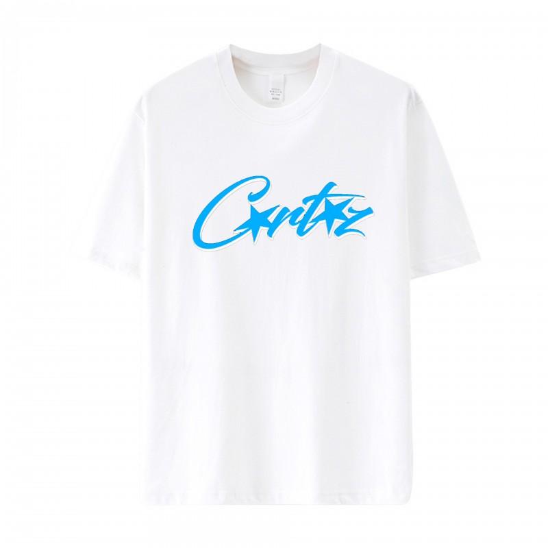 Oversized Cotton Graphic Tee Men Women Streetwear Loose Fit Short Sleeve Crew Neck T-Shirt