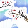 Stylish Tenugui Hand Dyed Made in Perfect Souvenir for Christmas Snow Mandarin Zodiac Mail 50297 50298 50299 50300 50301 Fuji Snow Towels, Chū-sen