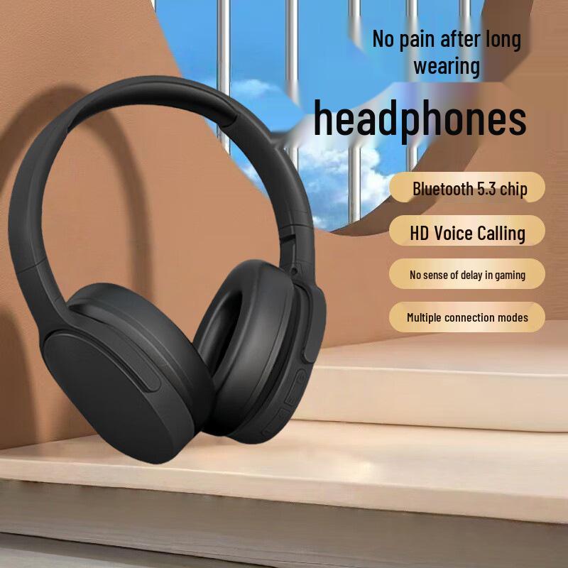 Smart Bluetooth Headband with Foldable Design, HD Calls, and Long Battery Life - Model P2961