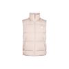 Daunenwesten Unisex Beige Stehkragen Moderat Sonstige AMV33331-INC