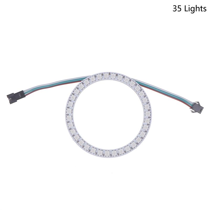 Ws2812B Addressable Led Pixel Ring 8/16/24/35/45Leds Ws2812 Rgb Led Diode Ring Color Ic Built-In Led