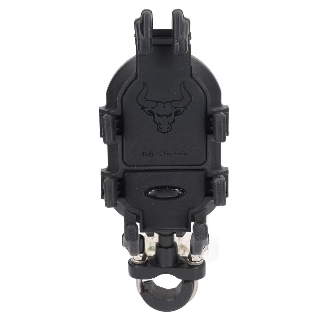 Bike Mobile Phone Holder U Shape Aluminum Alloy Shock Absorption Cycling Accessory for Electric Bike Motorbike Handlebar