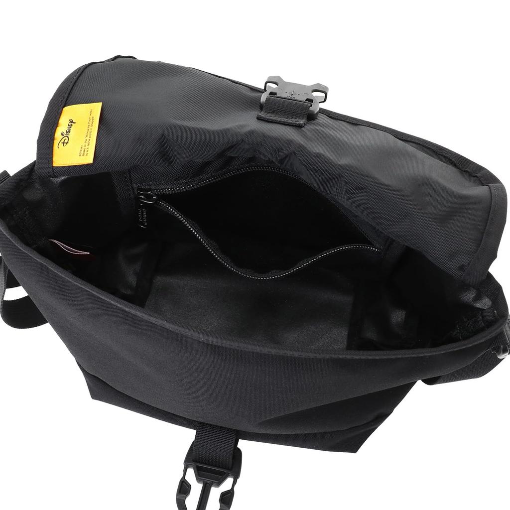 Manhattan Portage Authentic [Official] Nylon Messenger Bag FZP 500D Cordura 25  POOH Black