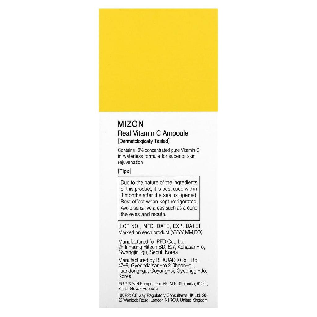 Real Vitamin C Ampoule, 30Ml(1.01Fl Oz)