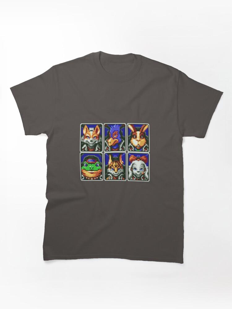 Star Fox Adventures Remastered We're Star Fox 2! (Grid Horizontal) Classic Unisex T-Shirt