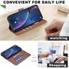 For Samsung Galaxy A15 5G/Galaxy A15 4G Case BINFEN COLOR BF35 Geometry Imprinted Leather Phone Cover RFID Blocking Wallet Stand