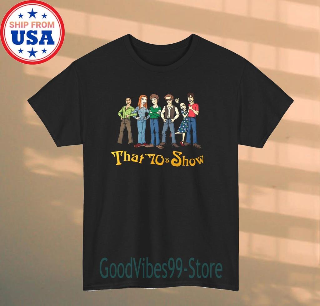 That 70s Show Tv Show Men's Black Size S-5XL