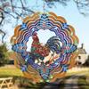 Artistic Animal Wind Chime Spinner Iron Handmade Ornament Indoor Outdoor Accent for Women Grandma Mother Day Surprise