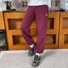 Puma Letter Logo Embroidered Fleece Thick Lace-Up Cuffed Knitted Sports Pants Women Bottoms 625304-22