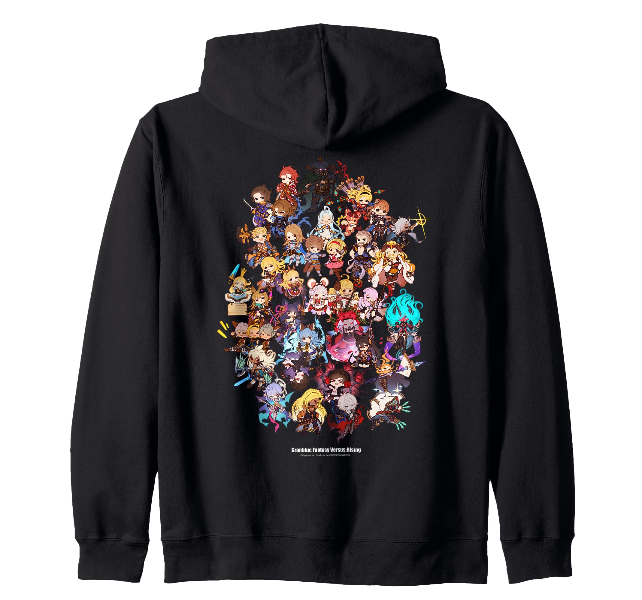

Granblue Fantasy Versus -Rising- Chibi Character Zip Hoodie