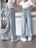 Girls' Tencel Breathable Wide Leg Summer Pants - Medium/Large, Soft & Stylish