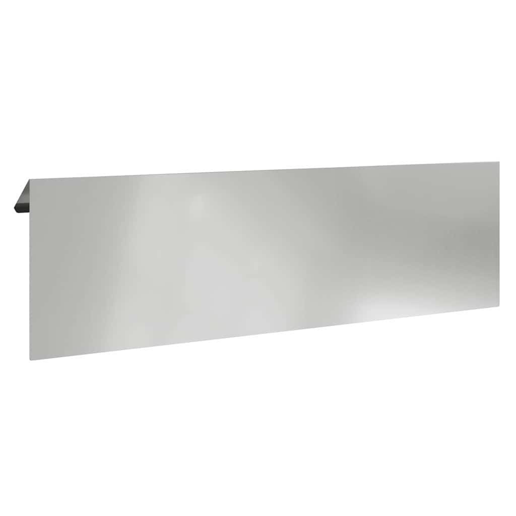 Snail Fence 4 pcs Silver 100 x 3.5 x 25 cm Galvanized Steel