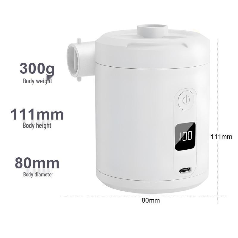 Tragbare elektrische Luftpumpe für Outdoor, Camping und aufblasbare Artikel