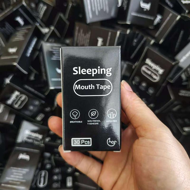 30Pcs Anti Snoring Sleep Mouth Tape Best Breathing Nasal Strips Medical Grade Improved Sleeping Keep Mouth Close Prevent Snoring