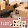 IRIS OHYAMA Cat Cat Can Be Scratching Full Toy, Tunnel, Combined, Tool, Set, P-NTF