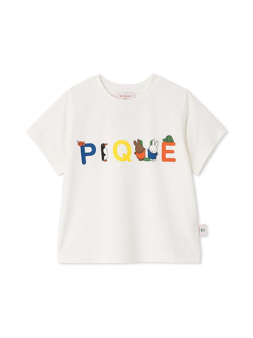 

DickBruna KIDS PKCT254413 OWHT 100 [Gelato Pique] Cool-touch One-point T-shirt