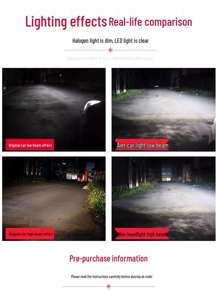 LED Daytime Running Lights & Projector Headlights for 1996-2001 Toyota 4Runner