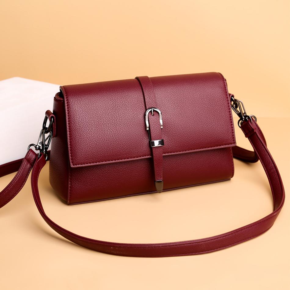 High Quality Leather Ladies Handbags Purses 2026 Trend Women Shoulder Bag Luxury Crossbody Bags for Female High-end Tote Bag Sac