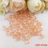 Transparent 6MM Faceted Acrylic Beads for DIY Crystal-Like Ornaments and Curtains