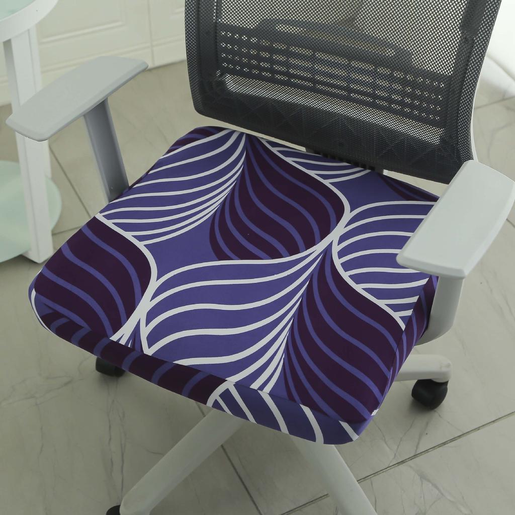 Elastic Square Seat Cover for Dining Seat Cover for Home Hotel Hotel Office Thickened Chair Cover