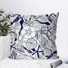 Marine Organism Shells Pillow Case Square Pillow Bedroom Sofa Leisure Comfort Cushion Car Living Room Home Decoration