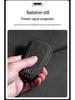 Mercedes Key Case with Alcantara, Compatible with E-Class, S-Class, C-Class, B-Class, GLC, GLB—Full Coverage Protection