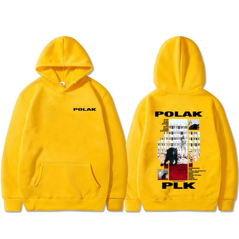 

Rapper Plk Polak Casual Retro Men Plus-size Hooded Sweatshirt Hip-hop Rock Pop Music Fashion Casual Autumn Winter Hoodie Summer 3XL