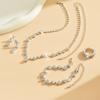 Simple Jewelry Set, Necklace, Temperament, Jewelry 425 Earrings Are Versatile.