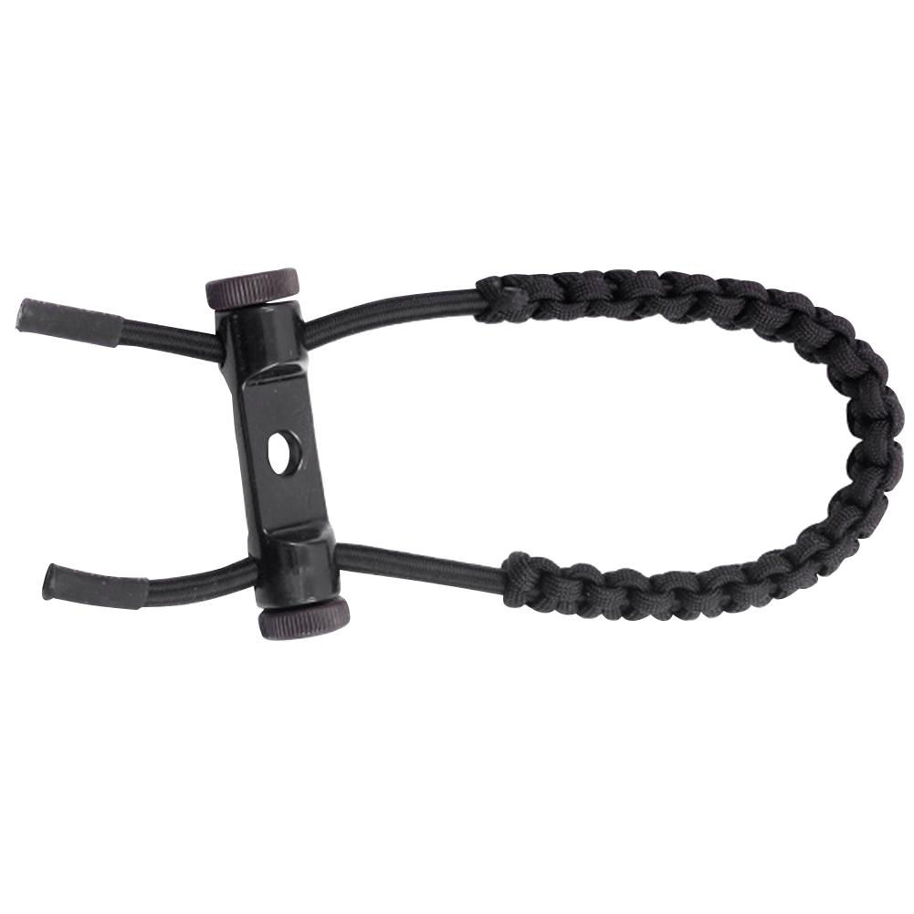 Braided Bow Sling Strap Bow Wrist Sling Adjustable Woven Rope Wrist Sling Multi‑Functional for Compound Recurve Bow