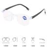 Intelligent Zoom Anti-blue Light Frameless Frame Cutting Edge Reading Glasses Men And Womean