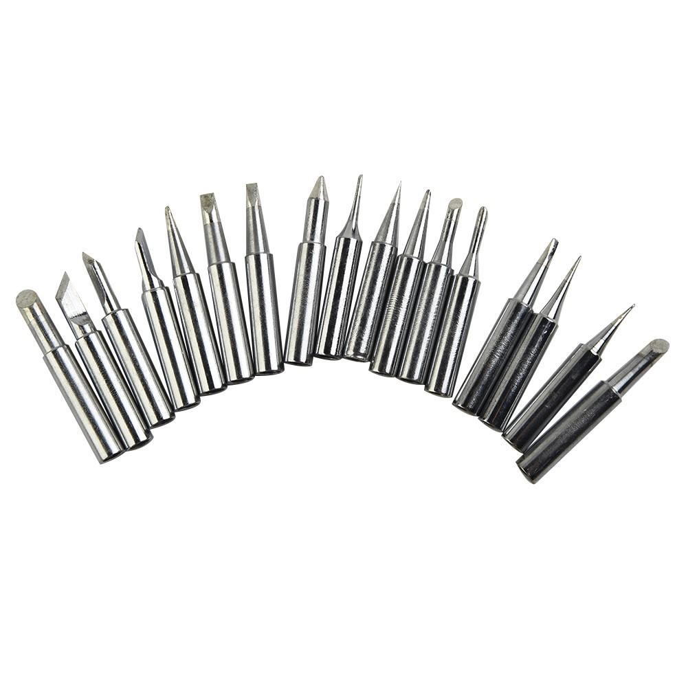 17Pcs  Free Soldering Iron Tip 900M-T For 936 Soldering Station