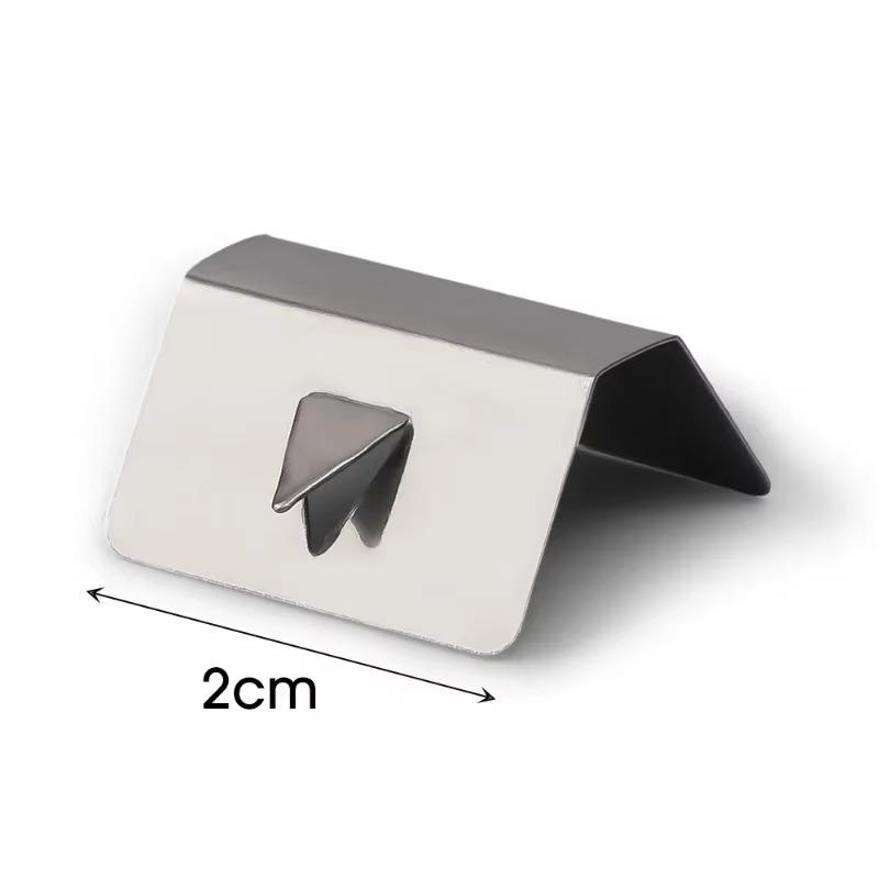 Universal Wind Rain Deflector Channel New Metal Retaining Clips Stainless Steel Car Wind Rain Deflector Sned Clips Clamp