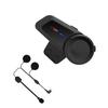 BT Motorcycle Helmet Intercom Water Proof Moto Intercom Headset Replacement for Outdoor Black