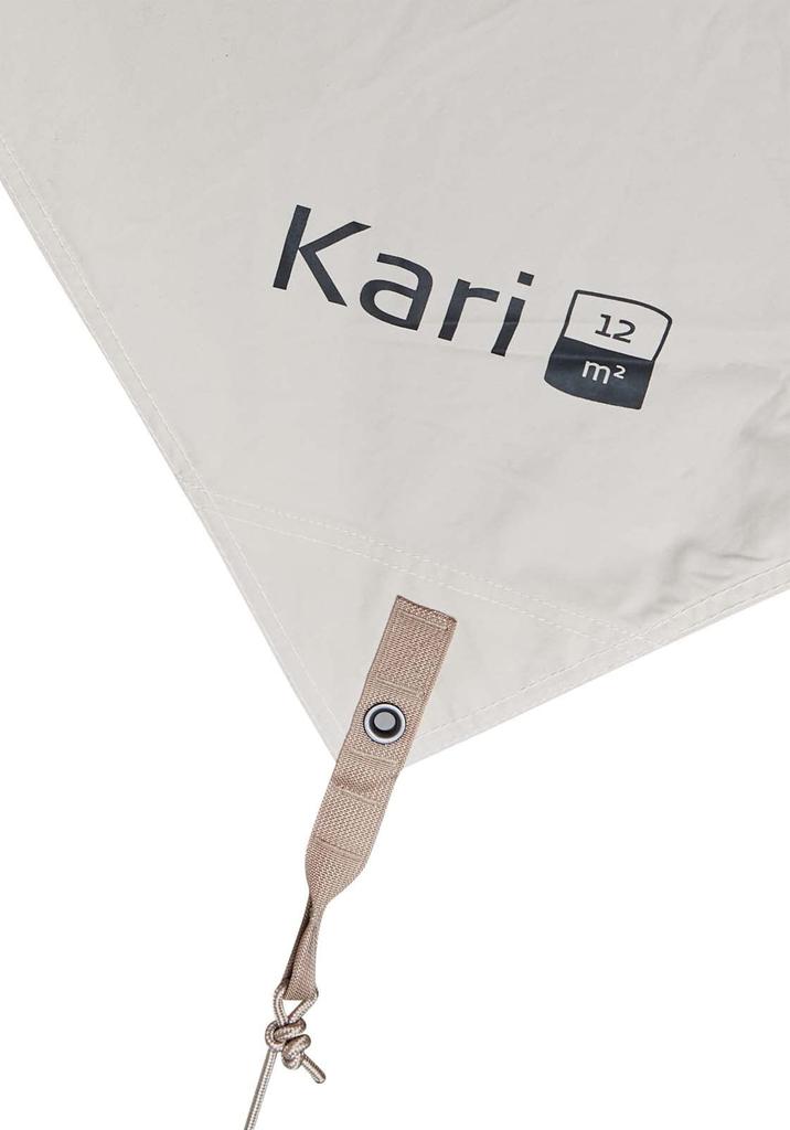 NORDISK Outdoor Camping Tarp Kari 12 400 X 300cm Natural Japanese 242042 [Genuine Product]