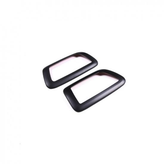 Matte Black Interior Door Handle Bowl Cover Trim Kit for Toyota Tacoma 2016-