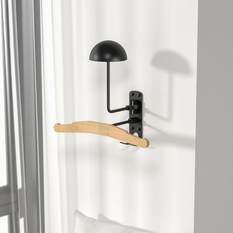 Motorbike Helmets Holder Wall Hanger Home Luggage Hook Wall Mount Storage Rack