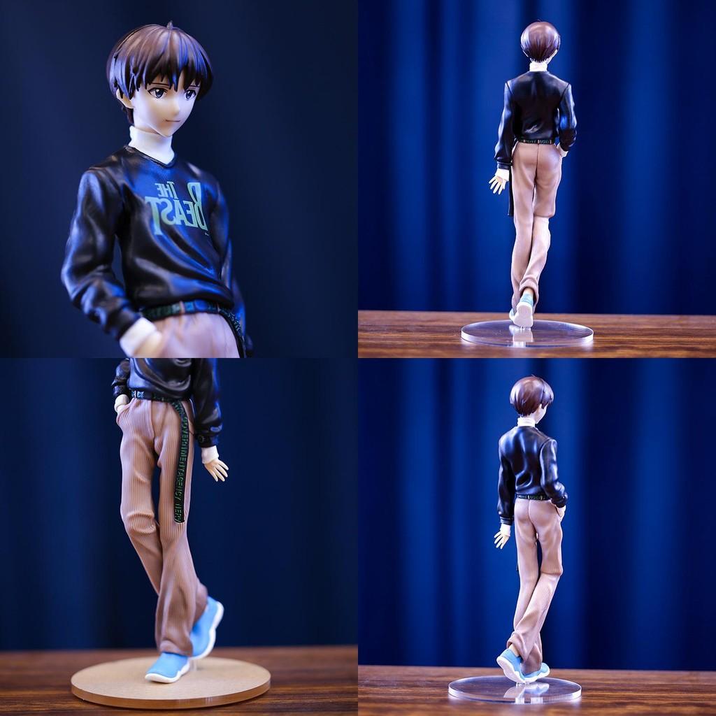High Quality Pvc Evangelion Action Figure Stunning 23cm Shinji Ikari Collectible Model