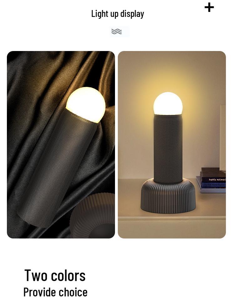 Hand-Pulled Night Light: Creative Bedside Lamp for Bedroom Atmosphere, Sleep Aid, and Fun Desktop Gift