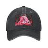 Charlie And Vaggie Valentines Hazbin Hotels Denim Cap Casual Baseball Caps Adjustable Hat Summer Unisex Baseball Hats