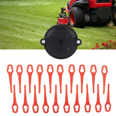 Plastové čepele rezacej hlavy kosačky pre náhradný rezný kotúč Parkside Grass, vhodný pre PRTA 20Li A1311046, diely záhradného elektrického náradia