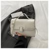 Fashion summer texture 2025 new popular retro crossbody shoulder handheld crossbody small square bag women