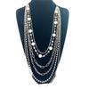 New Jewelry, Multi-layer Pearl Necklace, Long High-end Light Luxury Exaggerated New Collarbone Chain