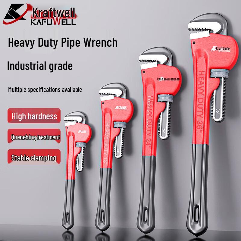 Heavy-Duty Pipe Wrench