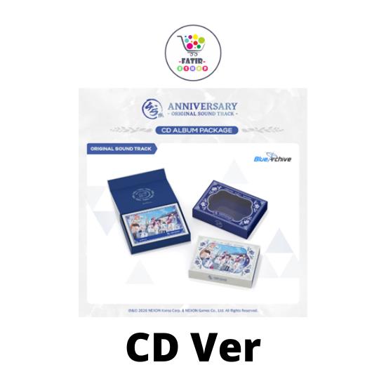CD Вер Blue Archive 4-й с половиной Юбилей OST No POB