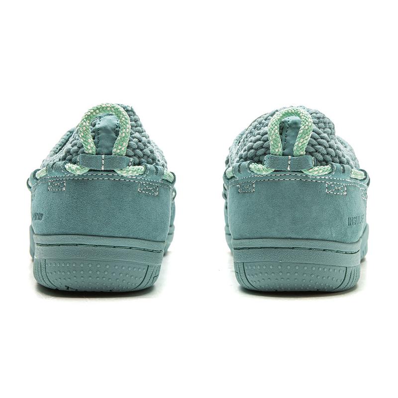 Li Ning Abrasion Resistant Breathable Low Top Table Tennis Shoes Unisex French Emerald Green AZGV209-2