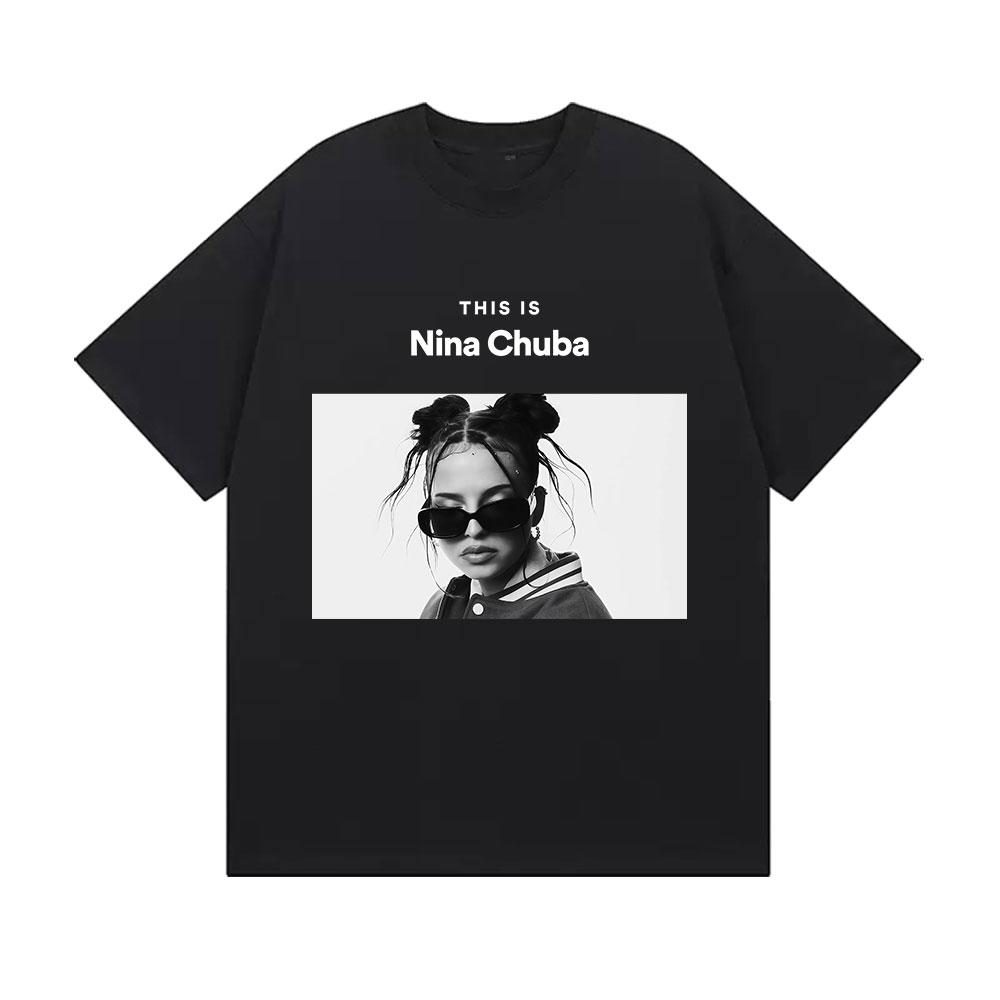 

Singer Nina Chuba Tour Album Graphic T-shirt Mens Women Fashion Harajuku T Shirts Casual O-Neck Short Sleeve T-shirts S