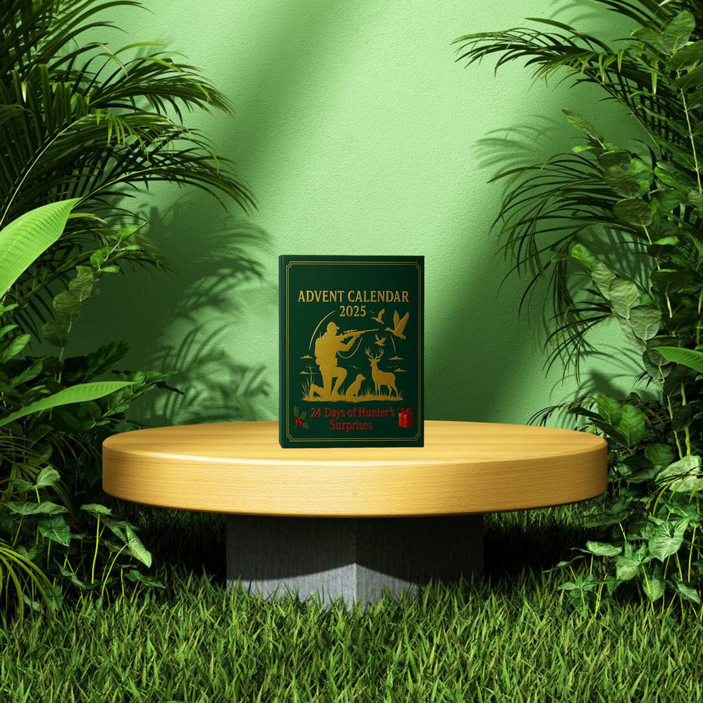 2D Plane+airplane Box +24PC+ Fitness Decoration Advent Christmas Countdown Box Calendar