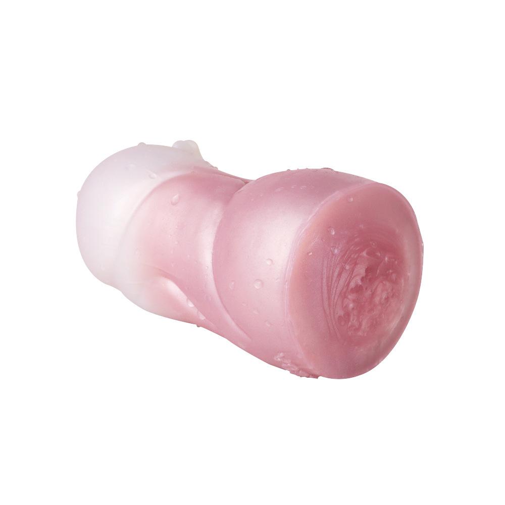 Men's Molded Masturbation Cup Soft Silicone Sex Toys Penis Training Masturbator Pocket Pussy Gay Sex Machine for Men