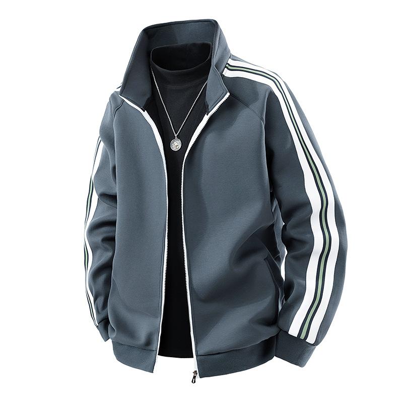 

Повседневная новая куртка Мужская модная весенне-осенняя свободная молодежная студенческая корейская парная спортивная куртка M