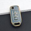 TPU Auto Klappschlüssel Hülle für Dacia Sandero Renault Clio Captur Stepway Logan Megane Kadjar Arkana Clio 5 Kwid Schlüssel Abdeckung Hülle Kette
